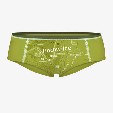 EIN SCHÖNER FLECK ERDE. Unterwäsche in bester Qualität. Unterhose Berg Hochwilde. Originelle Geschenkidee für Bergliebhaber. Souvenir Österreich. GOTS