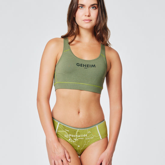 EIN SCHÖNER FLECK ERDE. Unterwäsche in bester Qualität. Unterhose Berg Hochwilde. Originelle Geschenkidee für Bergliebhaber. Souvenir Österreich. GOTS