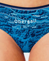 EIN SCHÖNER FLECK ERDE. Unterhose Österreich. Fair Fashion. Damen-Unterhose mit Motiv OBERGAIL. Sportlicher Schnitt. GOTS zertifiziert. Perfektes Geschenk für Naturliebhaberinnen.