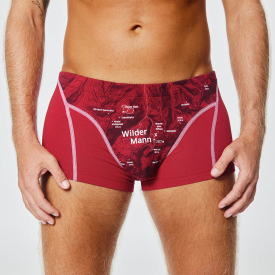 EIN SCHÖNER FLECK ERDE. Unterhose Wilder Mann. Herren-Unterwäsche aus Bio-Baumwolle. Bequemer Sitz.