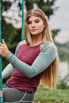 Langarm-Shirt Merino LOSN, SCHAU'N, GSPIAR'N. patinarot