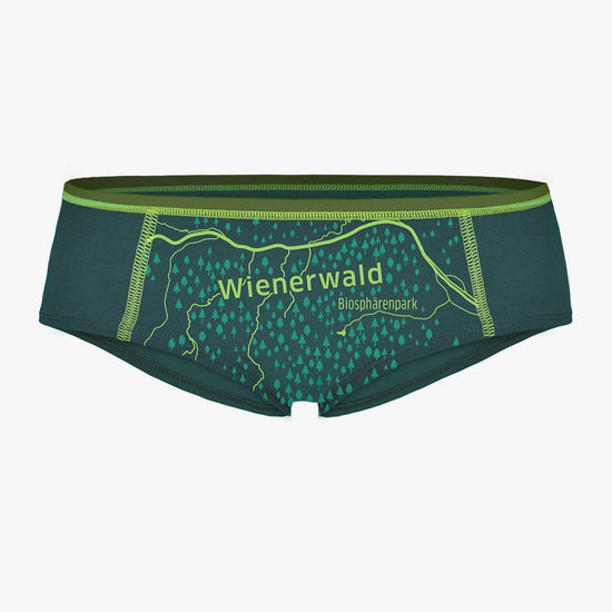 EIN SCHÖNER FLECK ERDE. Damen-Unterhose WIENER WALD. Unterwäsche aus Österreich. Bio-Baumwolle Unterhose. GOTS Unterwäsche für Damen.