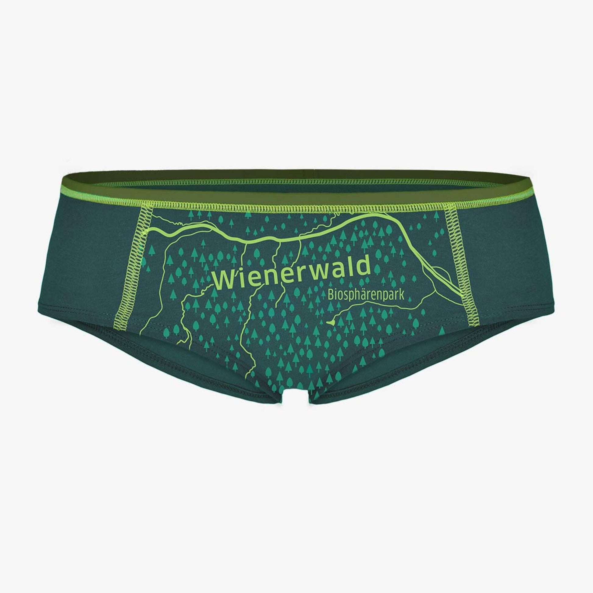 EIN SCHÖNER FLECK ERDE. Damen-Unterhose WIENER WALD. Unterwäsche aus Österreich. Bio-Baumwolle Unterhose. GOTS Unterwäsche für Damen.