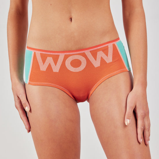 Dessous online kaufen. WOW. Unterhose Schrift.