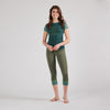 3/4 Pants Merino Tencel. Leggins aus Wolle.  Damen Bio Unterwäsche. Unterhose Sport.