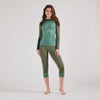 3/4 Pants Merino Tencel. Leggins aus Wolle.  Damen Bio Unterwäsche. Unterhose Sport.