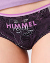 Unterhose für Frauen Himmelreich. Charmante Unterwäsche zum Verschenken. Lustiger Spruch auf Unterhose.