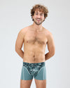 Boxershorts LATTENGEBIRGE schiefergrau