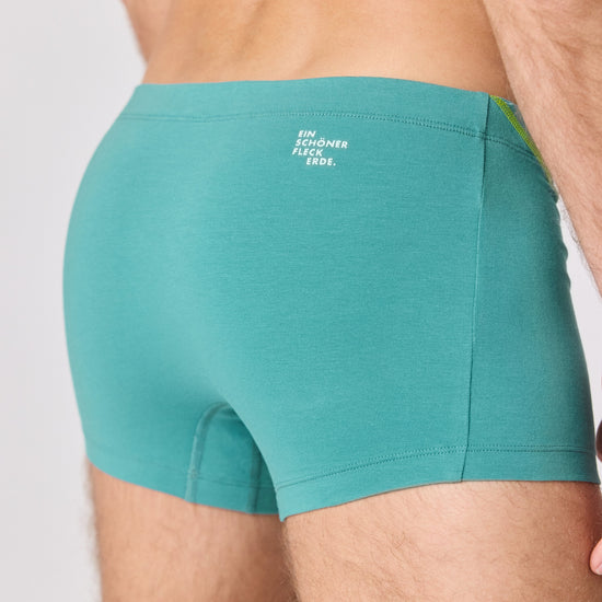 Boxershorts Matterhorn. Sportlicher Schnitt. Unterhose aus Bio-Baumwolle. Unterwäsche produziert in Europa.