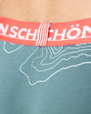 Boxershorts STAIRWAY TO HEAVEN schiefergrau