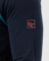 Langarm-Shirt Merino ALPIN. schwarzblau