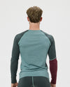 Langarm-Shirt Merino TRAUMTAGERL. salbeigrün